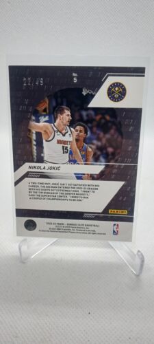 Nikola Jokic 2022-23 Donruss Elite Power Formulas Purple Parallel /49 SP