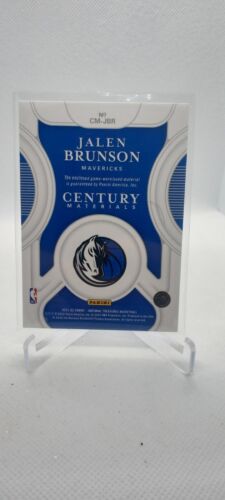 2021-22 National Treasures Century Materials Patch Jalen Brunson /99