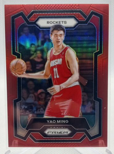 2023-24 Panini Prizm #199 Yao Ming Prizms Red #/299