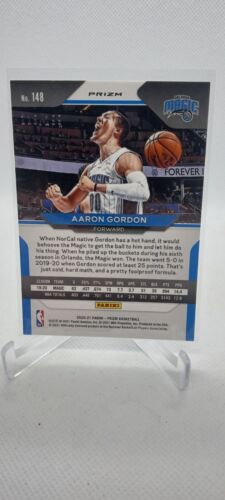 2020-21 Panini Prizm Blue Prizm #148 Aaron Gordon /199