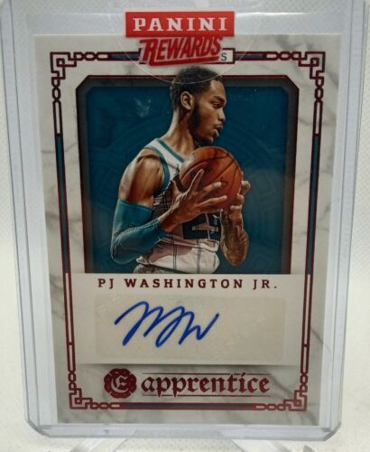 2020-21 Chronicles Excalibur PJ Washington Jr. Apprentice Auto #APR-PJW Sealed