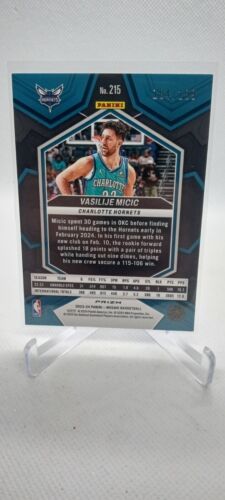 2023-24 Panini Mosaic Basketball Vasilije Micic RC /199 Blue Prizm