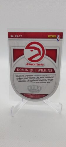 2017-18 Panini Crown Royale #RR-27 Dominique Wilkins Roundball Royalty Ruby /75