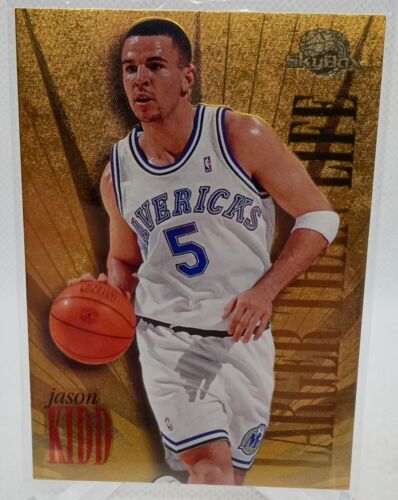 1995-96 Skybox Premium Larger than Life Jason Kidd #L2 HOF