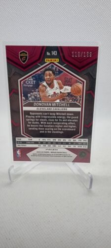 2023-24 Panini Mosaic Donovan Mitchell Blue Mosaic Prizm /199