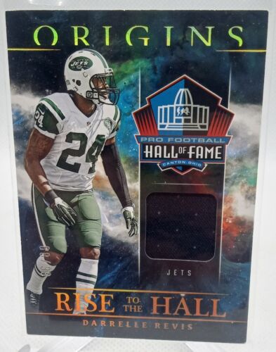 2023 Panini Origins Darrelle Revis Rise To The Hall /99 Patch #RH-DR Jets