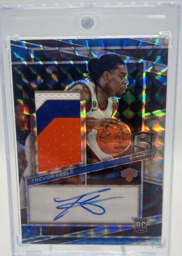 Trevor Keels 2022-23 Spectra /49 RPA RC Patch Auto Interstellar Prizm #233