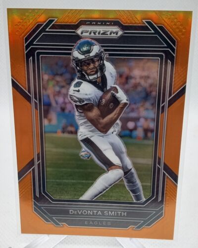 DeVonta Smith 2022 Panini Prizm Orange /249 #237 Philadelphia Eagles