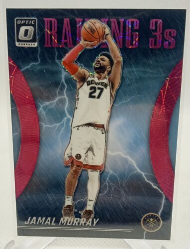 2023-24 Donruss Optic Raining 3's Pink Velocity Prizm /79 Jamal Murray #3