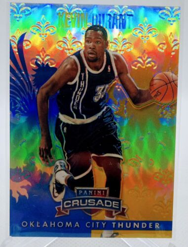 2013-14 Crusade Blue and Yellow Prizm- Kevin Durant