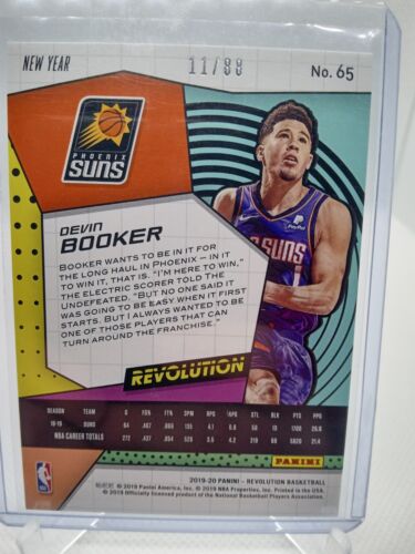 2019-20 Revolution Green Cracked Ice- Devin Booker /88 Phoenix Suns! SP!