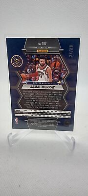 2022-23 Panini Mosaic #107 Jamal Murray Choice Red and Yellow Fusion #/88