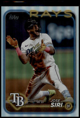 2024 Topps #436 Jose Siri Rainbow Foil