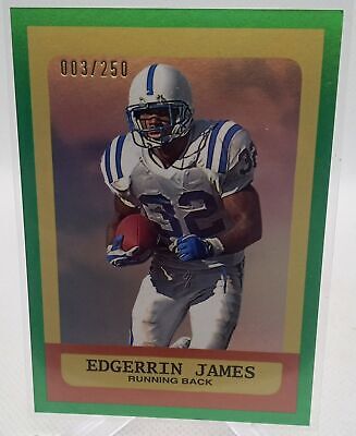 2023 Topps Composite #359 Edgerrin James Heritage/Gallery Green Foil #/250