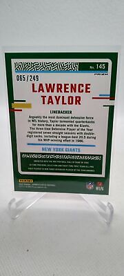 2023 Donruss Optic #145 Lawrence Taylor Orange #/249