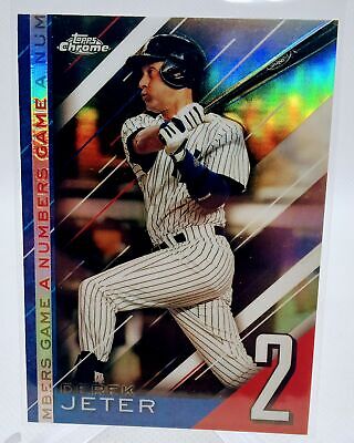 2020 Topps Chrome Update #NGC-22 Derek Jeter A Numbers Game