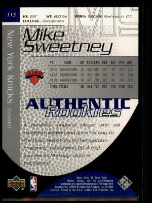 2003-04 SP Game Used #115 Mike Sweetney /999 Rookie