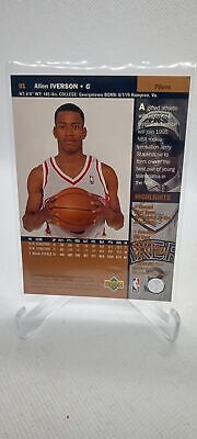 1996-97 Upper Deck #91 Allen Iverson Rookie