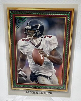 2023 Topps Composite #PG-8 Michael Vick Portrait Gallery Green #/250