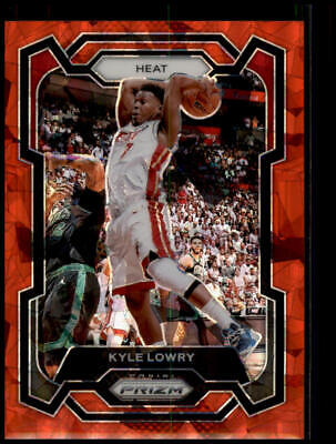 2023-24 Panini Prizm #40 Kyle Lowry Prizms Red Ice