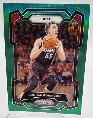 2023-24 Panini Prizm #208 Duncan Robinson Prizms Green