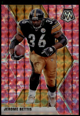 2020 Panini Mosaic #172 Jerome Bettis Prizm Camo Pink