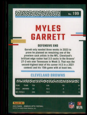 2023 Donruss Optic #199 Myles Garrett