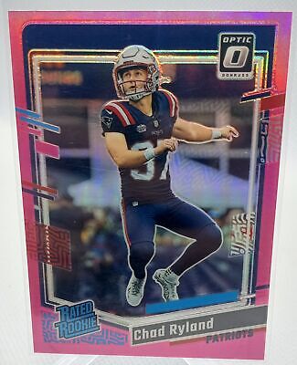 2023 Donruss Optic #273 Chad Ryland Pink Prizm Rated Rookie