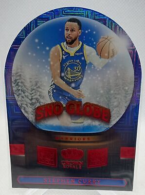 2023-24 Panini Crown Royale #4 Stephen Curry Sno Globe International Red