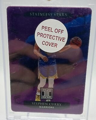 2020-21 Panini Impeccable #7 Stephen Curry Stainless Stars Purple #/49