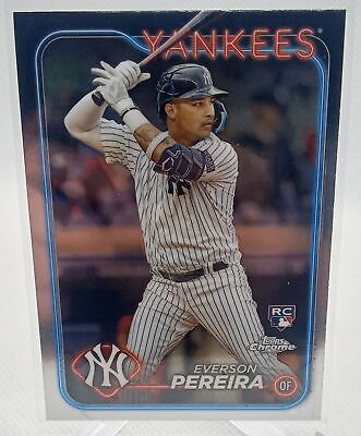 2024 Topps Chrome #238 Everson Pereira Rookie