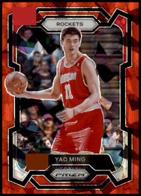 2023-24 Panini Prizm #199 Yao Ming Prizms Red Ice