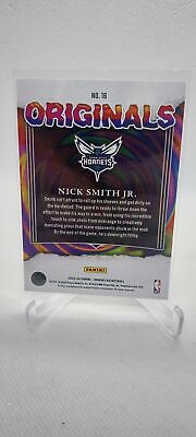 2023-24 Panini Origins #16 Nick Smith Jr. Originals Red #/75 Rookie