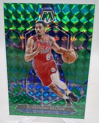 2023-24 Panini Mosaic #129 De'Anthony Melton Green Prizm