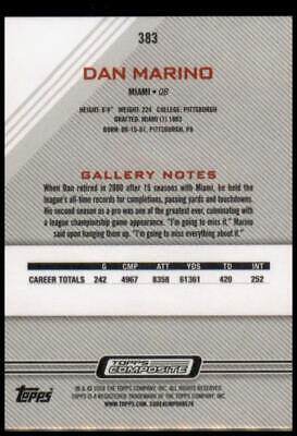 2023 Topps Composite #383 Dan Marino Gallery