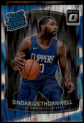 2017-18 Donruss Optic #194 Sindarius Thornwell Rated Rookie Shock