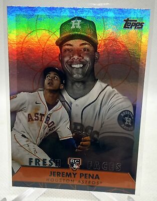 2022 Topps #FF-25 Jeremy Pena Fresh Faces