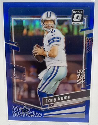 2023 Donruss Optic #51 Tony Romo Blue #/199