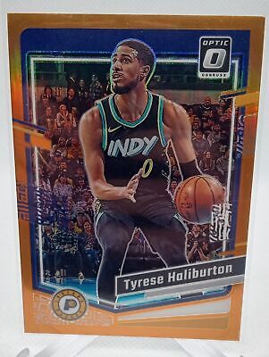 2023-24 Donruss Optic #27 Tyrese Haliburton Orange #/199