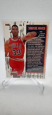 1996-97 Metal #145 Scottie Pippen Metal Shredders HOF