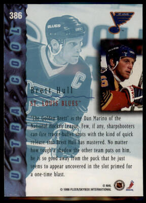 1995-96 Ultra  Extra Ultra Cool #386 Brett Hull