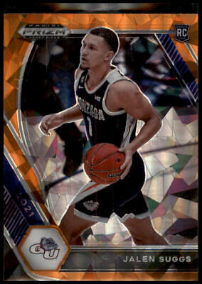 2021 Panini Prizm Draft Picks #3 Jalen Suggs Orange Ice Rookie