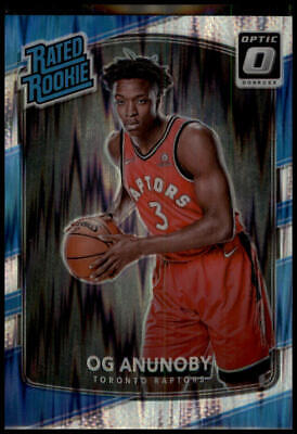 2017-18 Donruss Optic #178 OG Anunoby Rated Rookie Shock