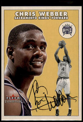 2000-01 Fleer Tradition #63 Chris Webber