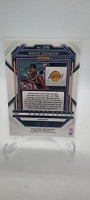 2022-23 Panini Prizm #276 Magic Johnson Prizms Red #/299