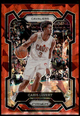 2023-24 Panini Prizm #253 Caris LeVert Prizms Red Ice