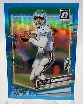 2023 Donruss Optic #159 Randall Cunningham Aqua Prizm /299