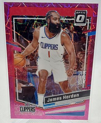 2023-24 Donruss Optic #174 James Harden Pink Velocity #/79