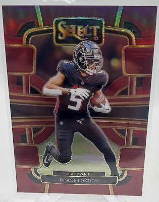 2023 Panini Select #6 Drake London Maroon Prizms /149