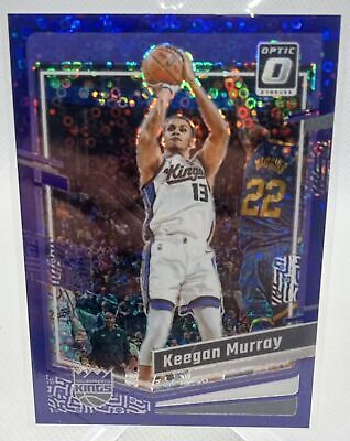 2023-24 Donruss Optic #97 Keegan Murray Fast Break Purple #/99 Color Match